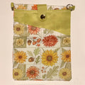 Book Bag/Jacket - Flower Grid