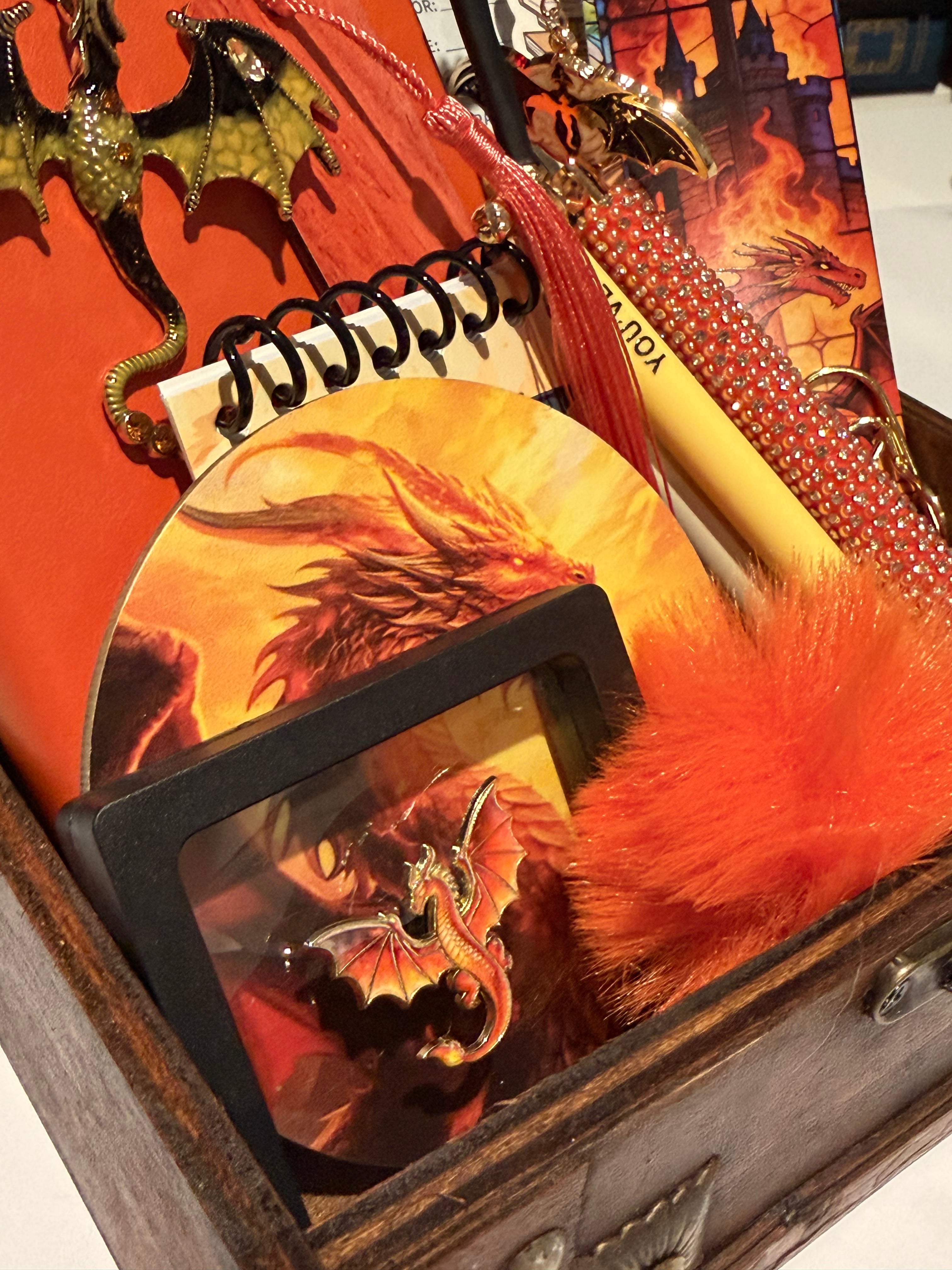 Dragon Chest Desk Bundle (Tangerine Sunset) Exclusive