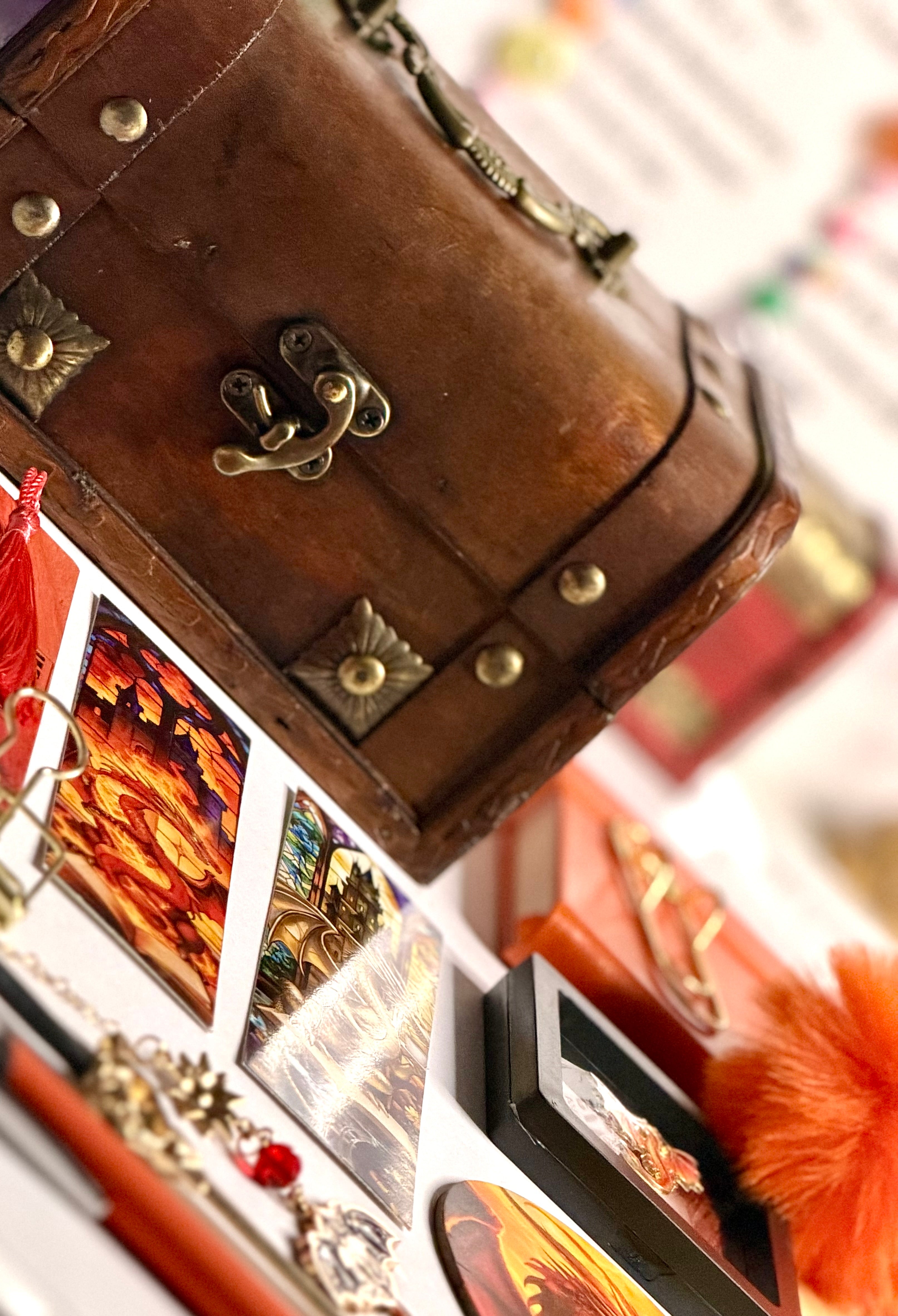 Dragon Chest Desk Bundle (Tangerine Sunset) Exclusive