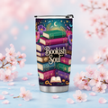 Bookish Soul 590Ml Stainless Steel Tumbler with Lid