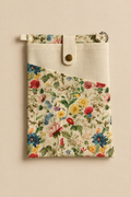 Book Bag/Jacket - Creamy Sea of Flowers