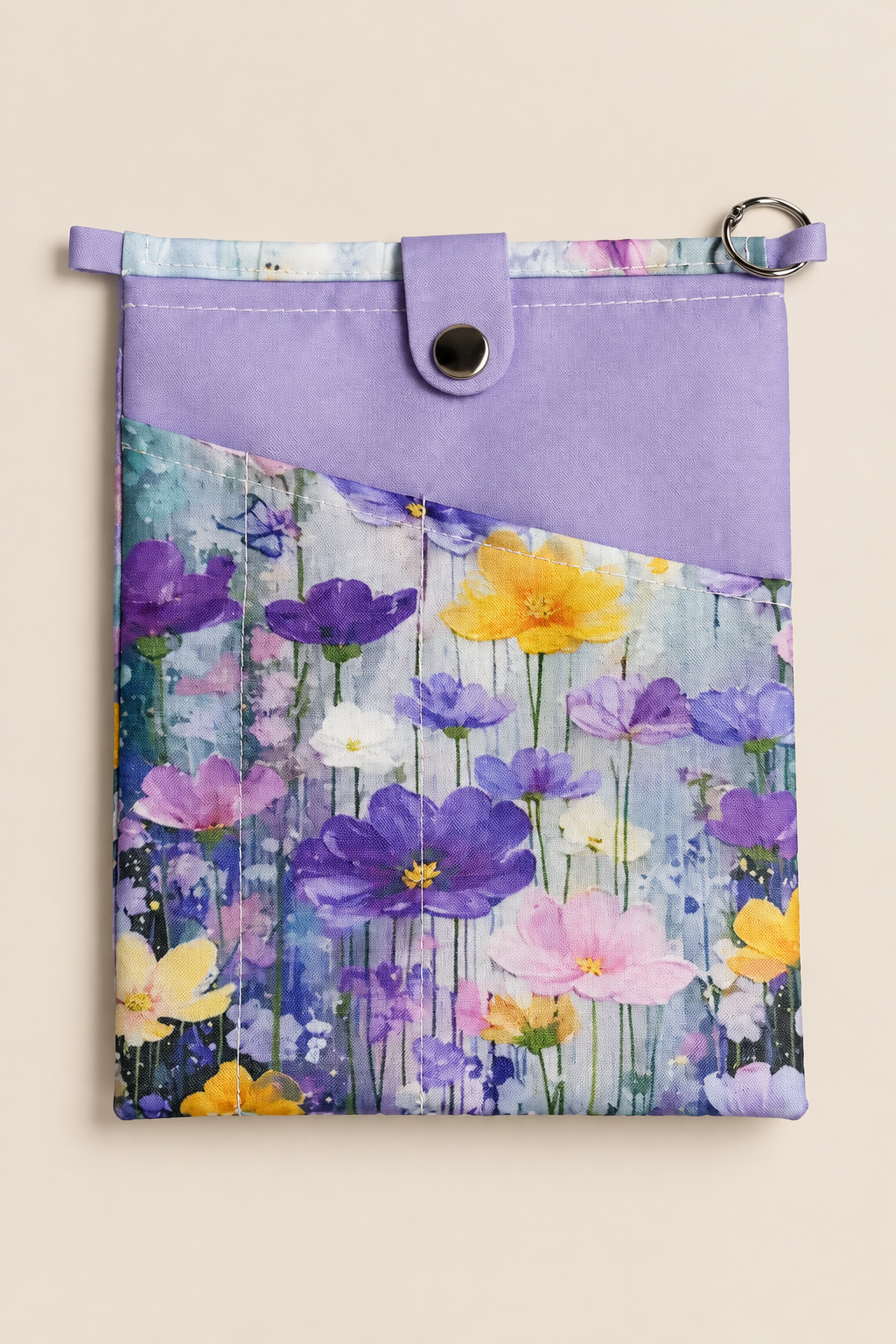 Book Bag/Jacket - Lilac Oasis