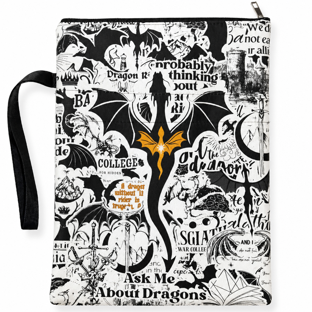 Book Bag - Dragon Abstract