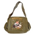 Multi-Pocket Crossbody Vintage Messenger Bag - "Romantasy"