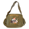 Multi-Pocket Crossbody Vintage Messenger Bag - 